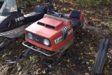 Massey Ferguson Ski Whiz 500 Snowmobile, non-running, no registration