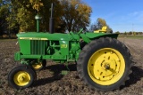 John Deere 3010 Diesel Tractor, 2WD, 3pt., Single Hydraulic, 540PTO, 14.9x38 Tires, Fenders, Open