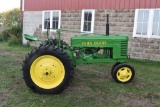 John Deere H Two Cylinder Gas Tractor, NF, 11.2x28 Like New Tires, Like New Front Tires, 540PTO,