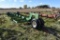 Notch 8 place round bale mover, single axle, dolly front