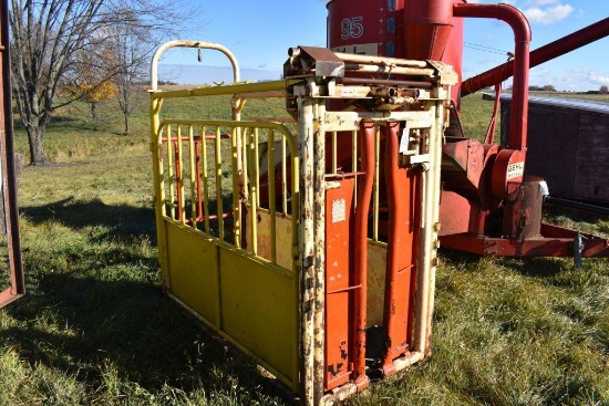 For-Most model A-25 head gate with squeeze chute