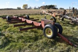 Pequea 6 Place round bale mover, single axle, dolly front