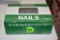 8 boxes of galvanized nails