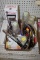 Can Crusher, Glasses, Potato Ricer, Drip Pans