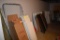 Entire left side shelving