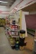 20' of store peg hole store shelving