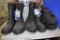 (3) Mud Walker Size 12 Boot Pairs