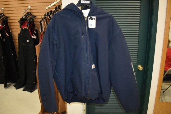 Carhartt Hooded Lined Jacket Size 2XL