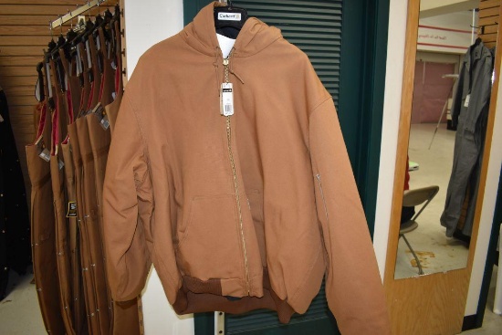 Carhartt Hooded Lined Jacket Size 4XL T
