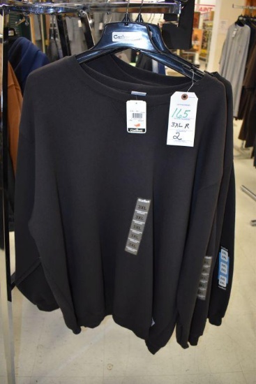 (2) Carhartt 3XL Sweatshirts