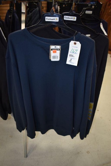 (2) Carhartt 4XL Sweatshirts
