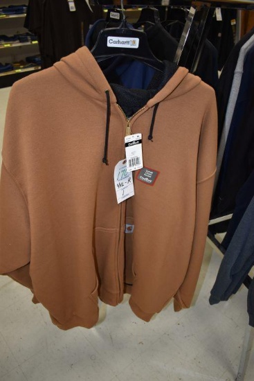 Carhartt Hooded Full zip Sweatshirt 4XL Regular