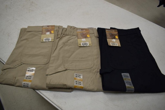 (3) Carhartt Men's Pants Size 30x32