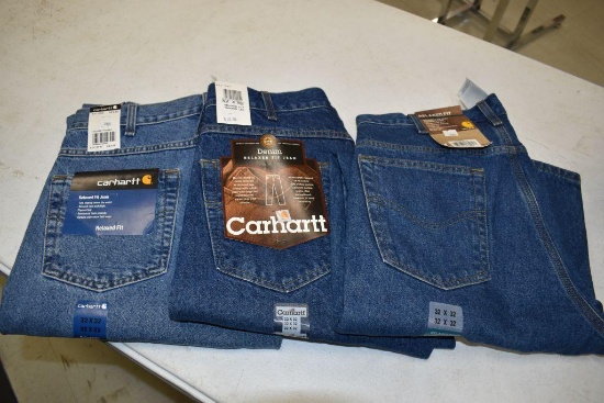 (3) Carhartt Men's Pants Size 32x32