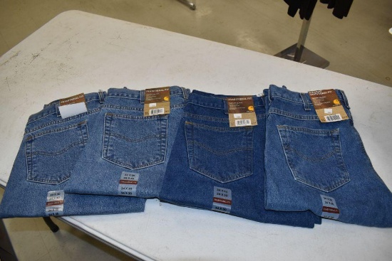 (4) Carhartt Men's Pants Size 34x30