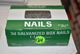 8 boxes of galvanized nails
