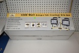 Plymouth Home 1000 Watt Halogen Twin Stand light with Sled