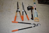Hatchet, garden tools, hatchet