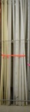 Assorted sizes of PVC, CPVC pipe