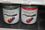 (6) Quarts Valspar Latex Enamel