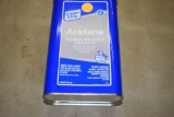 (4) Containers Acetone