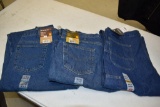 (3) Carhartt Men's Pants Size 38x34