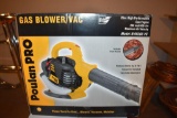 Poulan Pro Gas Blower/Vac, 25cc, Gas, Model BVM200 VS