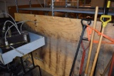 4x8 sheet of plywood