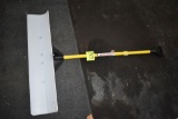 Snow Plow Poly Snow and Waste Pusher, 3'