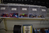 Display with Key Tags and Carabiners