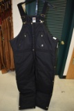 Carhartt Arctic Zip Front Bib Fully Insulated Size 44x32