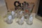 Schmidt wildlife pitcher, mugs and glasses