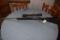 Remington model 700 bolt action rifle, 223 rem cal, synthetic stock, bull barrel, with Leopold VX-3