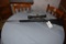 Remington model 700 bolt action rifle, 22-250 rem cal, synthetic stock, bull barrel with Leopold