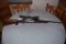 Winchester model 70 bolt action rifle, 243 win, classic featherweight, deluxe checkered stock,