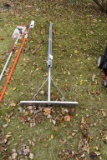 Aluminum Roof Snow Shovel with 3 extra poles