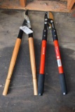 Two prunners/loppers