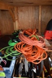 Assorted electrical extension cords