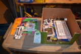Printer paper, thermometers, art supplies