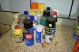 Assorted automotive sprays