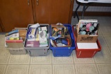 Large assortment of office supplies