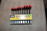 10 piece T handle hex wrench set