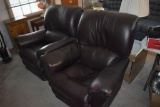 2 Leather recliner