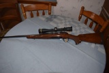 Browning X-Bolt medallion bolt action rifle, 308 win cal, deluxe checkered stock, engraving on