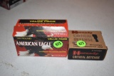 20 Rounds of Hornady Critical defense 40 SNW 165 gr. FTX & 100 Rounds of American Eagle