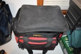 Fishing tackle bag with tackle