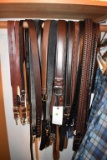 Leather belts