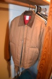 Walls XL jacket and Carhart insulated bibs