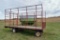 Minnesota 9'x18' Bale Throw Rack with 8 Ton Running Gear