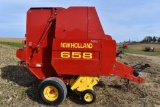 New Holland 658 Round Baler, Silage Special, 4'x6' Bale, Net or Twine Tie, Monitor, Approx.